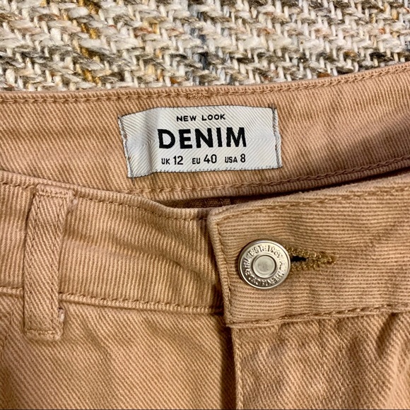 New Look khaki denim mini skirt - Picture 2 of 3